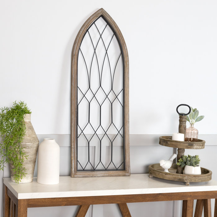 Rosalind Wheeler Window Panel Wall Décor & Reviews Wayfair
